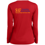 SAF - Ladies’ Long Sleeve Performance V-Neck Tee