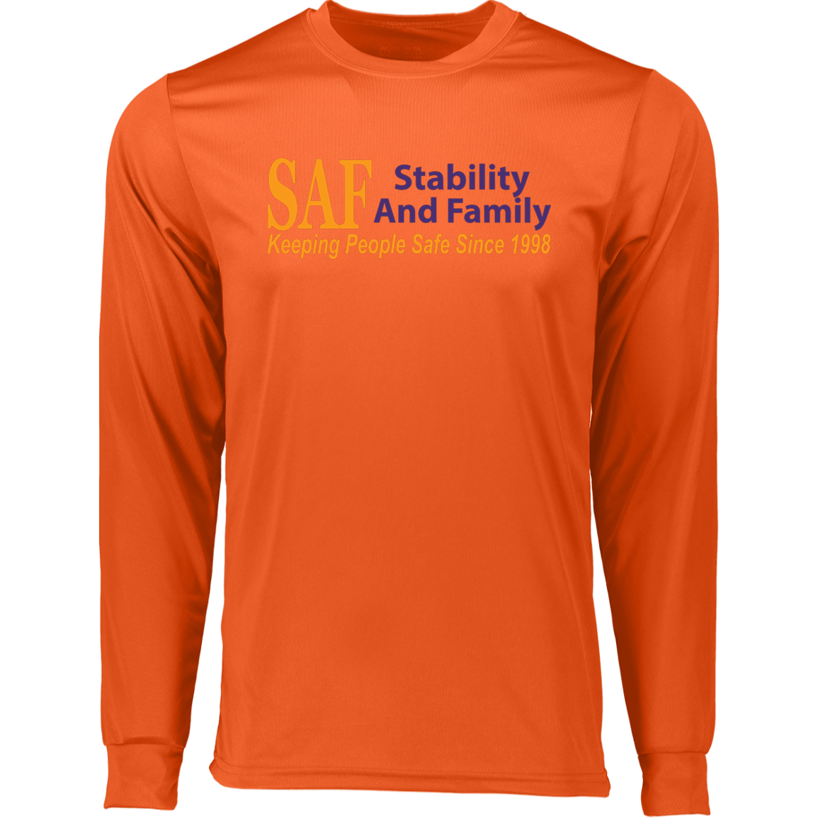 SAF - Long Sleeve Moisture-Wicking Tee