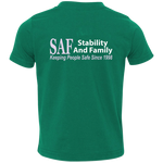 SAF - Toddler Jersey T-Shirt