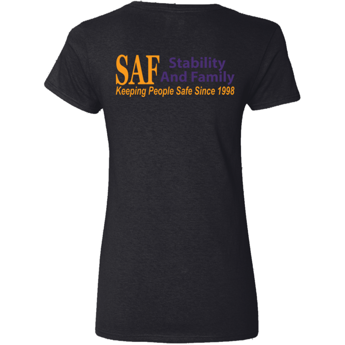 SAF - Ladies' 5.3 oz. V-Neck T-Shirt