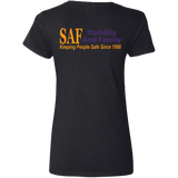 SAF - Ladies' 5.3 oz. V-Neck T-Shirt