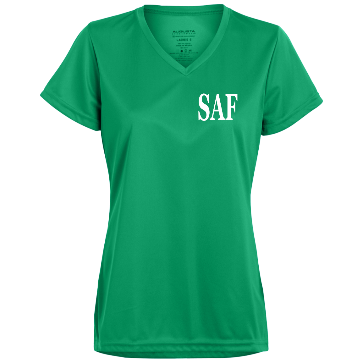 SAF - Ladies’ Moisture-Wicking V-Neck Tee