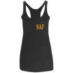 SAF - Ladies' Triblend Racerback Tank