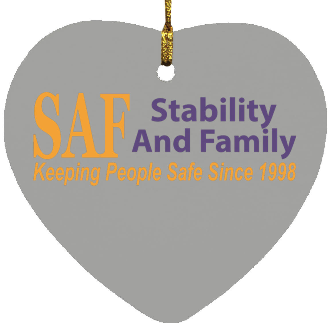 SAF - Heart Ornament