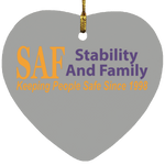 SAF - Heart Ornament
