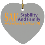 SAF - Heart Ornament