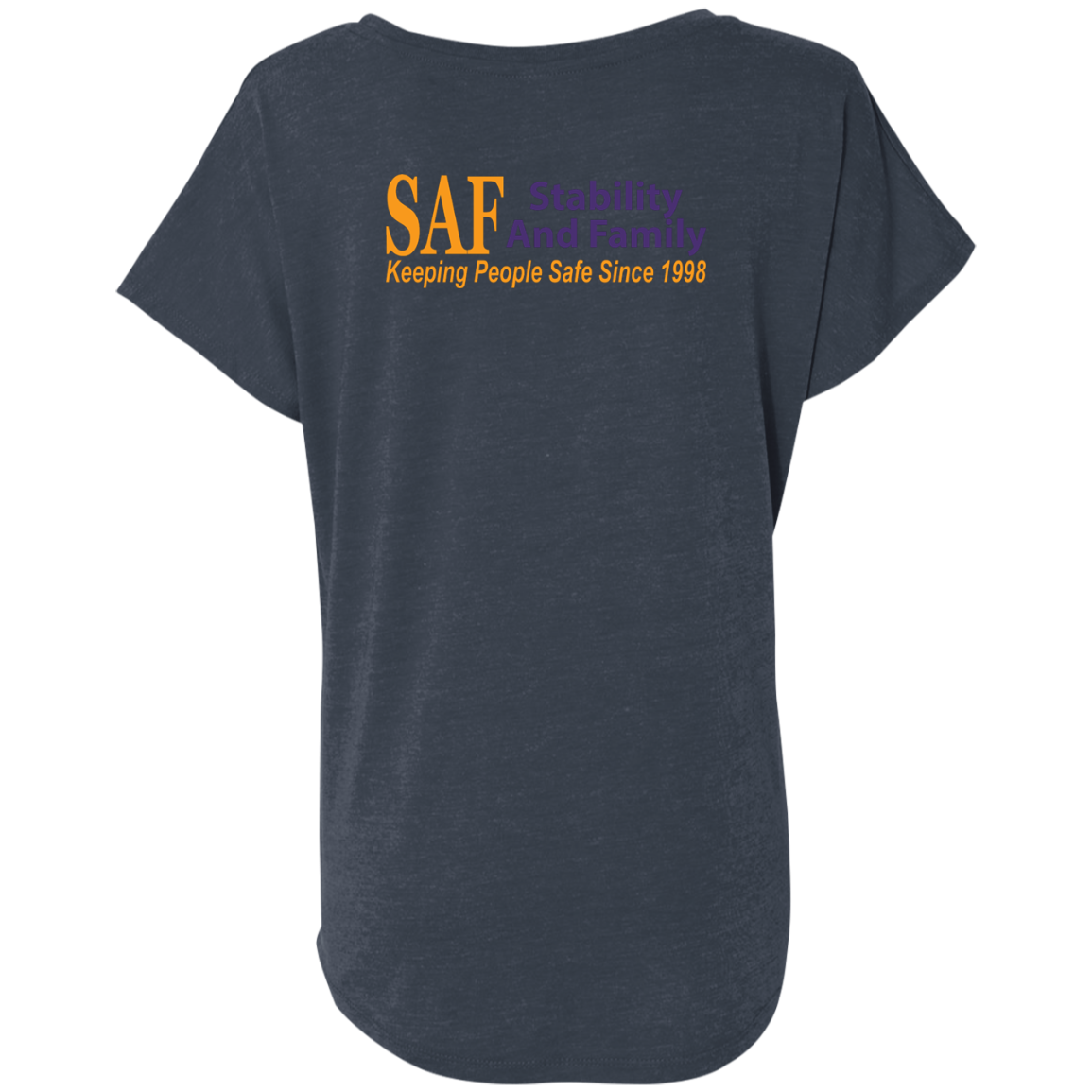 SAF - Ladies' Triblend Dolman Sleeve