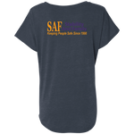 SAF - Ladies' Triblend Dolman Sleeve
