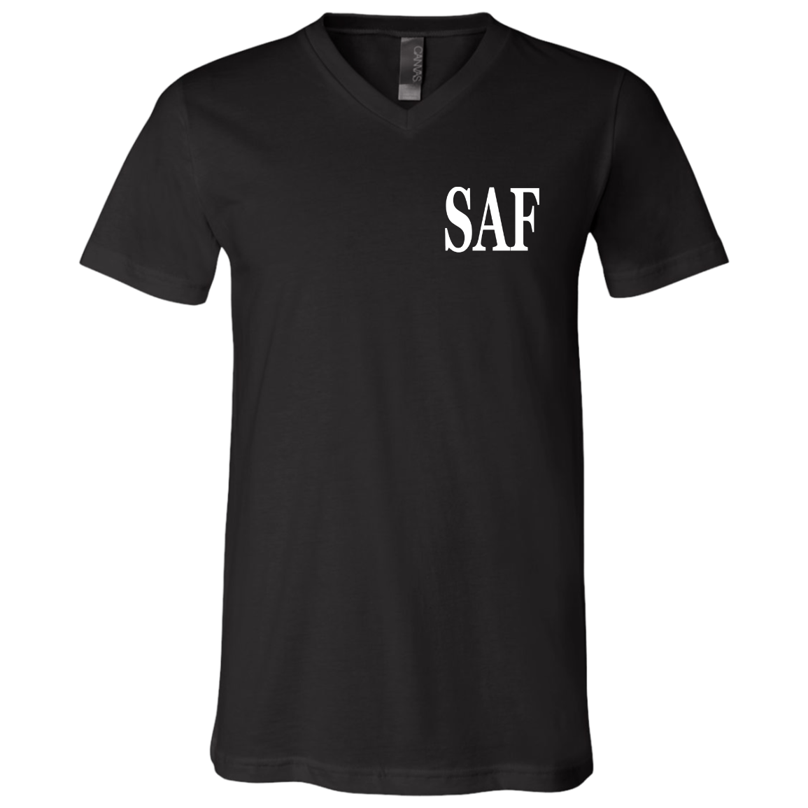 SAF - Unisex Jersey SS V-Neck T-Shirt