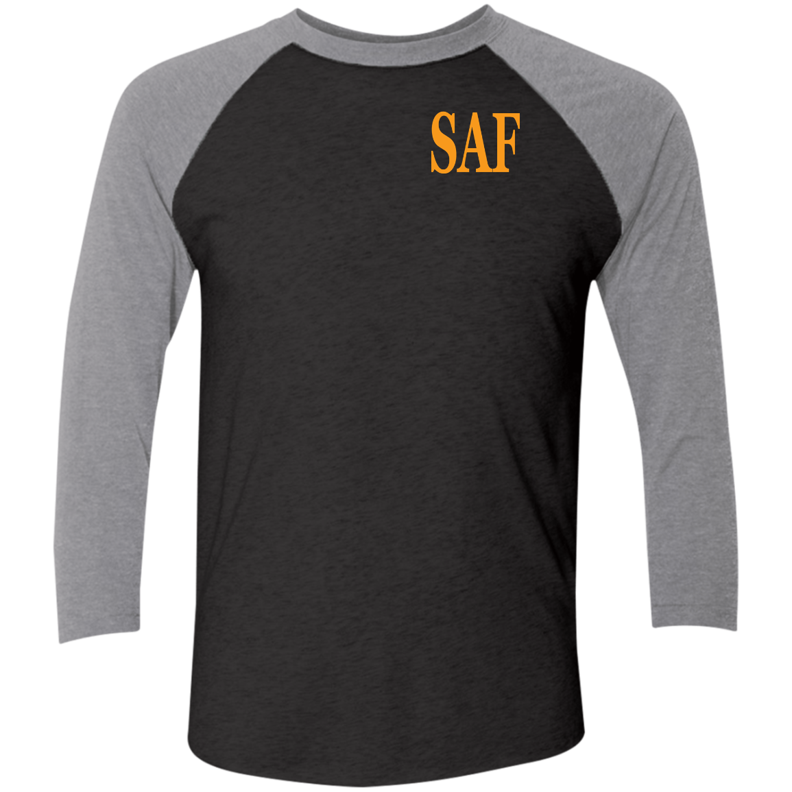 SAF - Tri-Blend 3/4 Sleeve Raglan T-Shirt