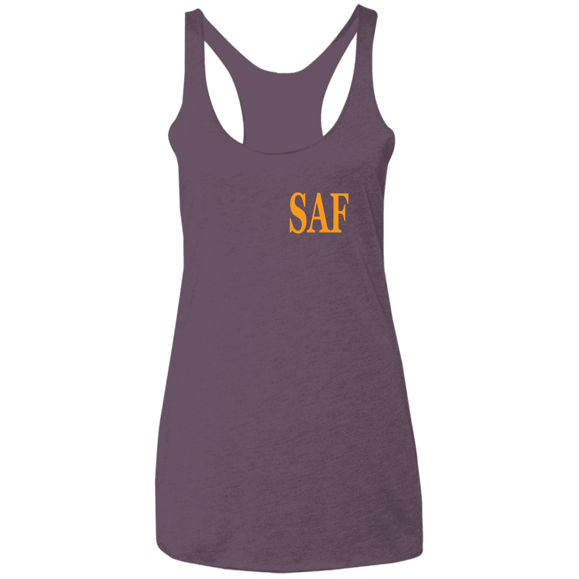 SAF - Ladies' Triblend Racerback Tank