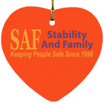 SAF - Heart Ornament