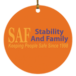 SAF - Circle Ornament