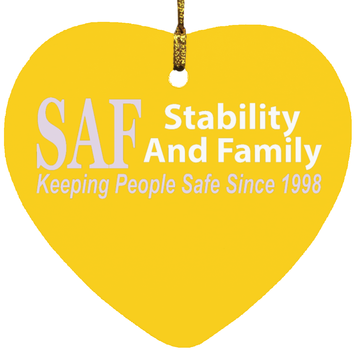 SAF - Heart Ornament