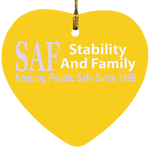 SAF - Heart Ornament
