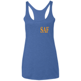 SAF - Ladies' Triblend Racerback Tank