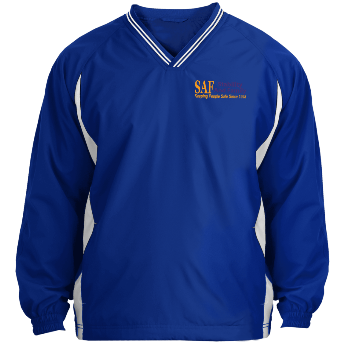 SAF - Tipped V-Neck Windshirt