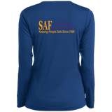 SAF - Ladies’ Long Sleeve Performance V-Neck Tee