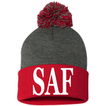 SAF - Pom Pom Knit Cap
