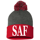 SAF - Pom Pom Knit Cap