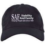 SAF - Brushed Twill Unstructured Dad Cap