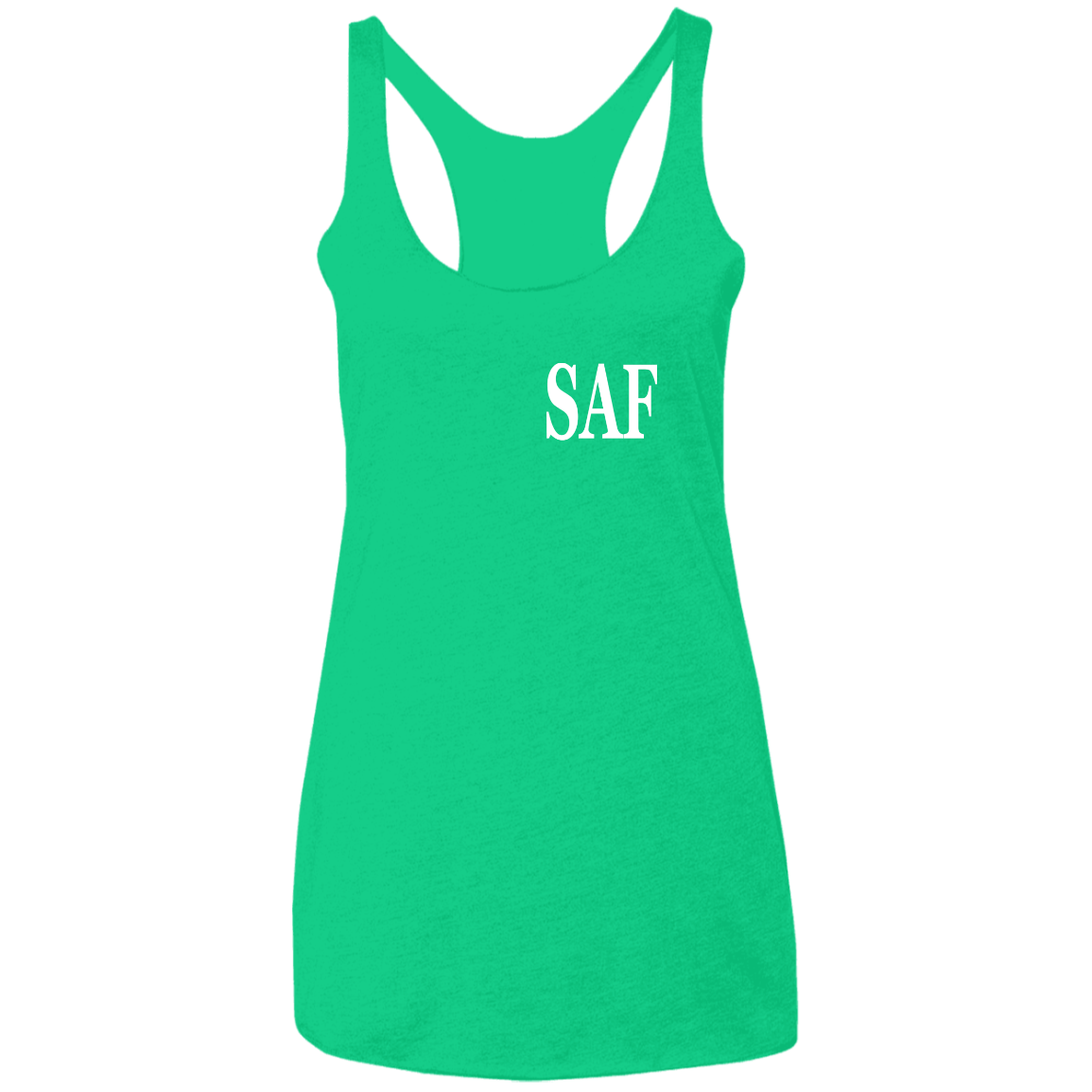 SAF - Ladies' Triblend Racerback Tank