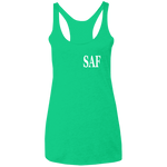 SAF - Ladies' Triblend Racerback Tank