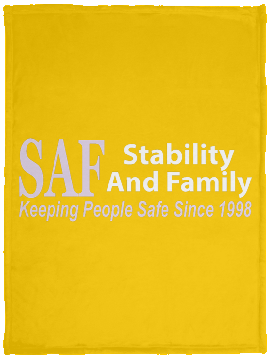 SAF - Cozy Plush Fleece Blanket - 30x40