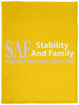 SAF - Cozy Plush Fleece Blanket - 30x40