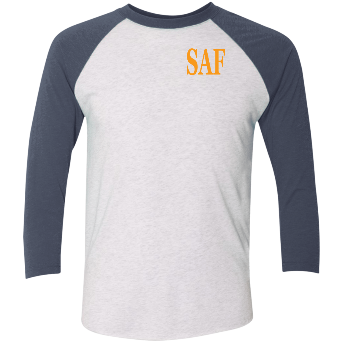 SAF - Tri-Blend 3/4 Sleeve Raglan T-Shirt