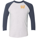 SAF - Tri-Blend 3/4 Sleeve Raglan T-Shirt