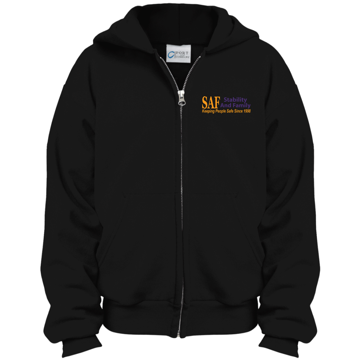 SAF - Youth Full Zip Hoodie