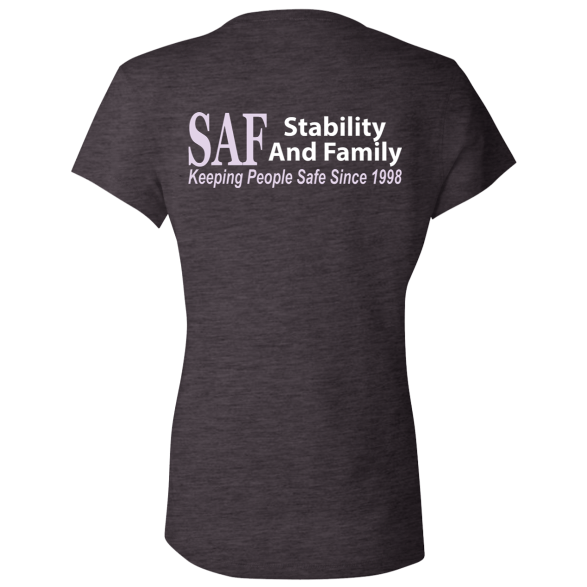 SAF - Ladies' Jersey V-Neck T-Shirt