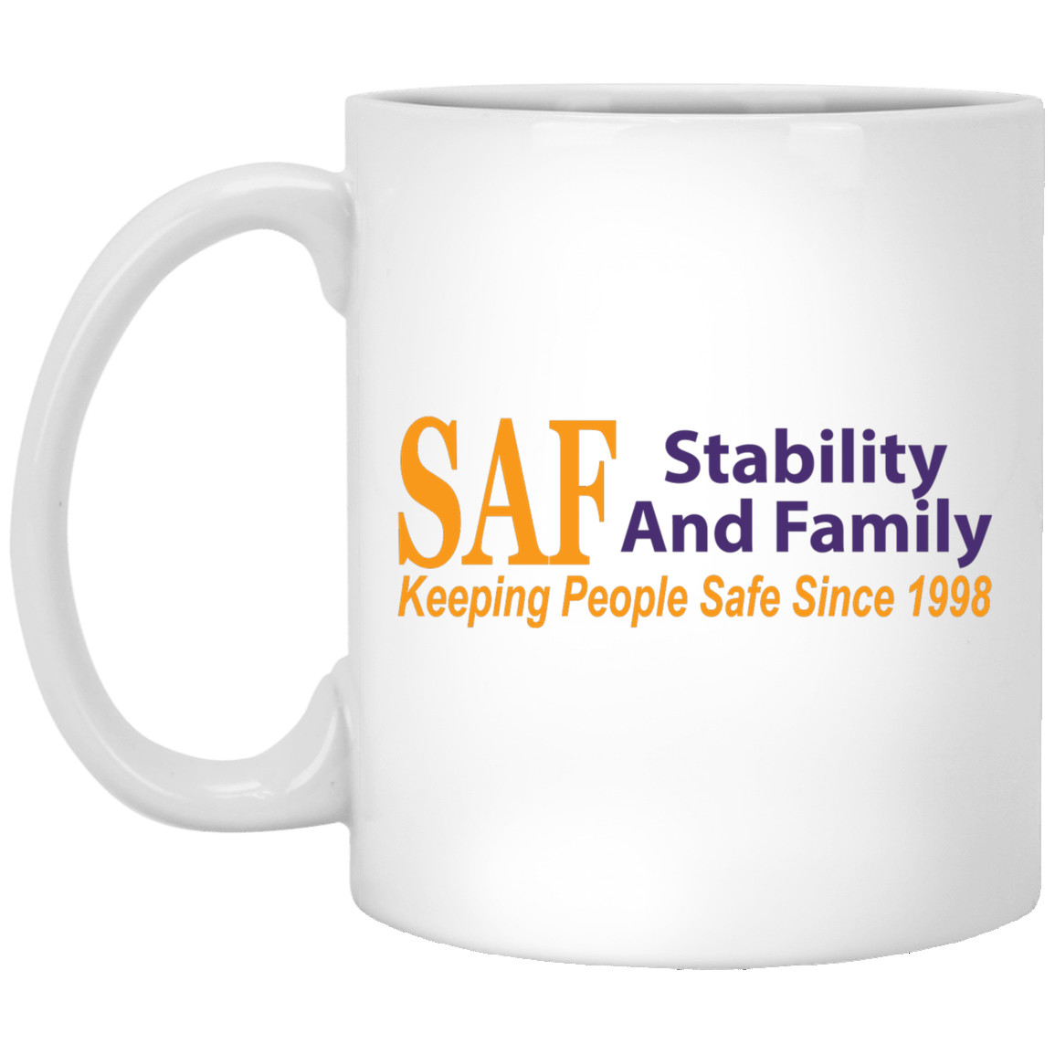 SAF - 11 oz. White Mug