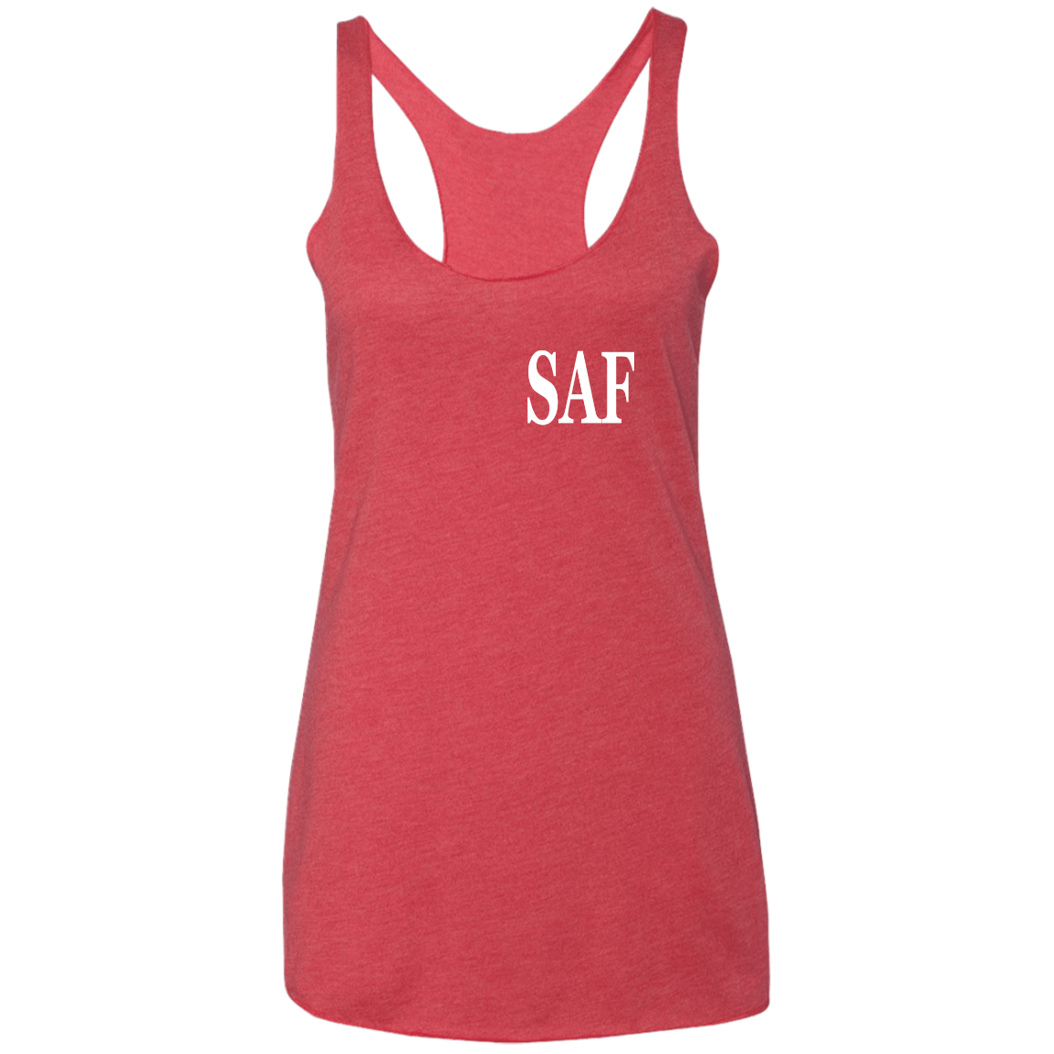SAF - Ladies' Triblend Racerback Tank