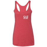 SAF - Ladies' Triblend Racerback Tank