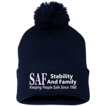SAF - Pom Pom Knit Cap