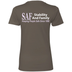 SAF - Ladies' Boyfriend T-Shirt
