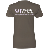 SAF - Ladies' Boyfriend T-Shirt
