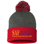 SAF - Pom Pom Knit Cap