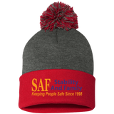 SAF - Pom Pom Knit Cap