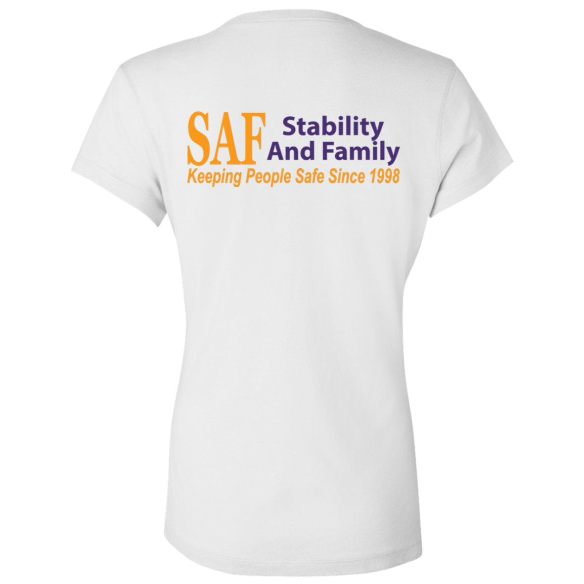 SAF - Ladies' Jersey V-Neck T-Shirt