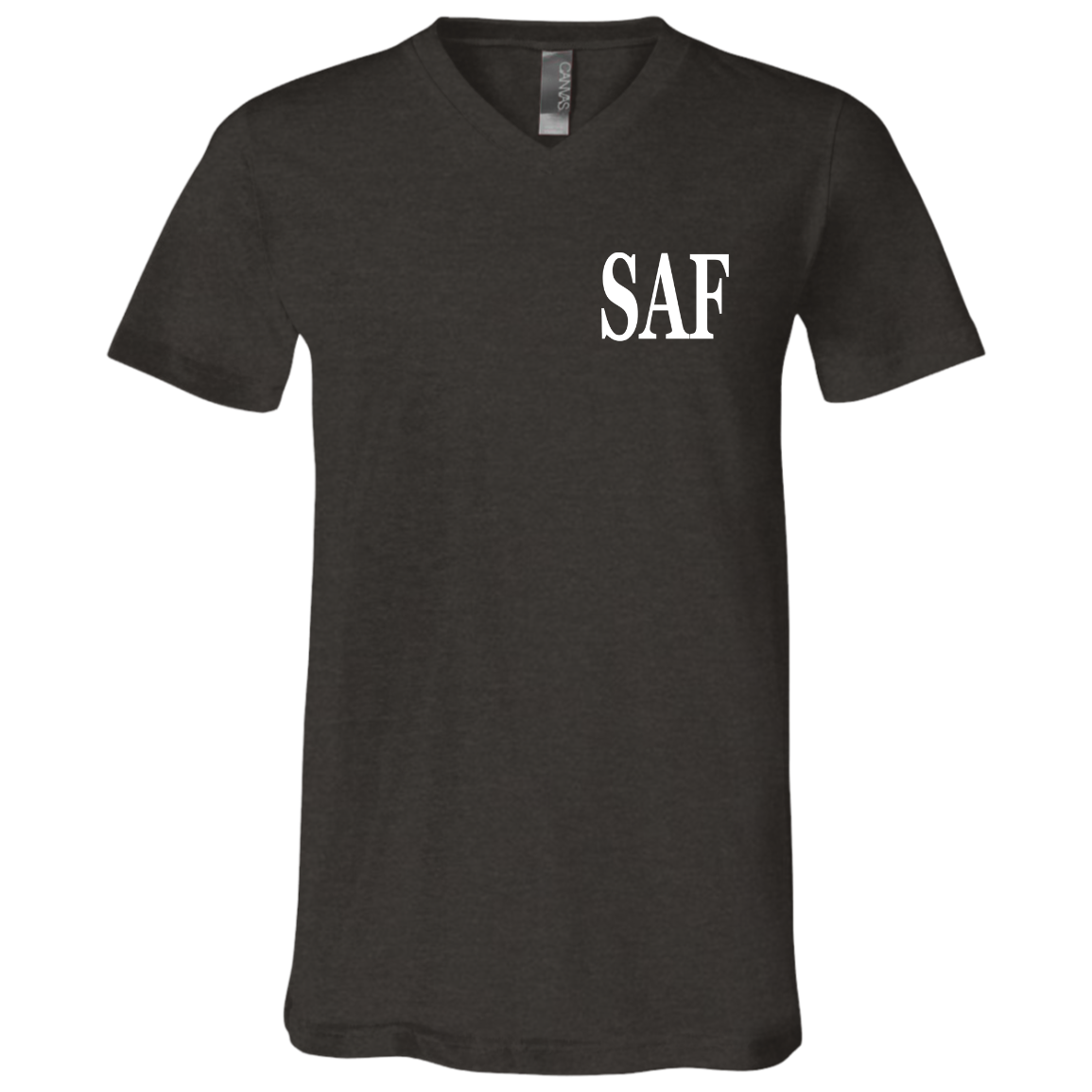 SAF - Unisex Jersey SS V-Neck T-Shirt