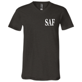 SAF - Unisex Jersey SS V-Neck T-Shirt