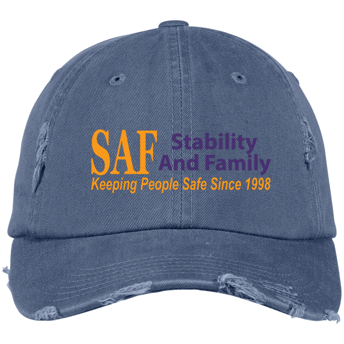 SAF - Distressed Dad Cap