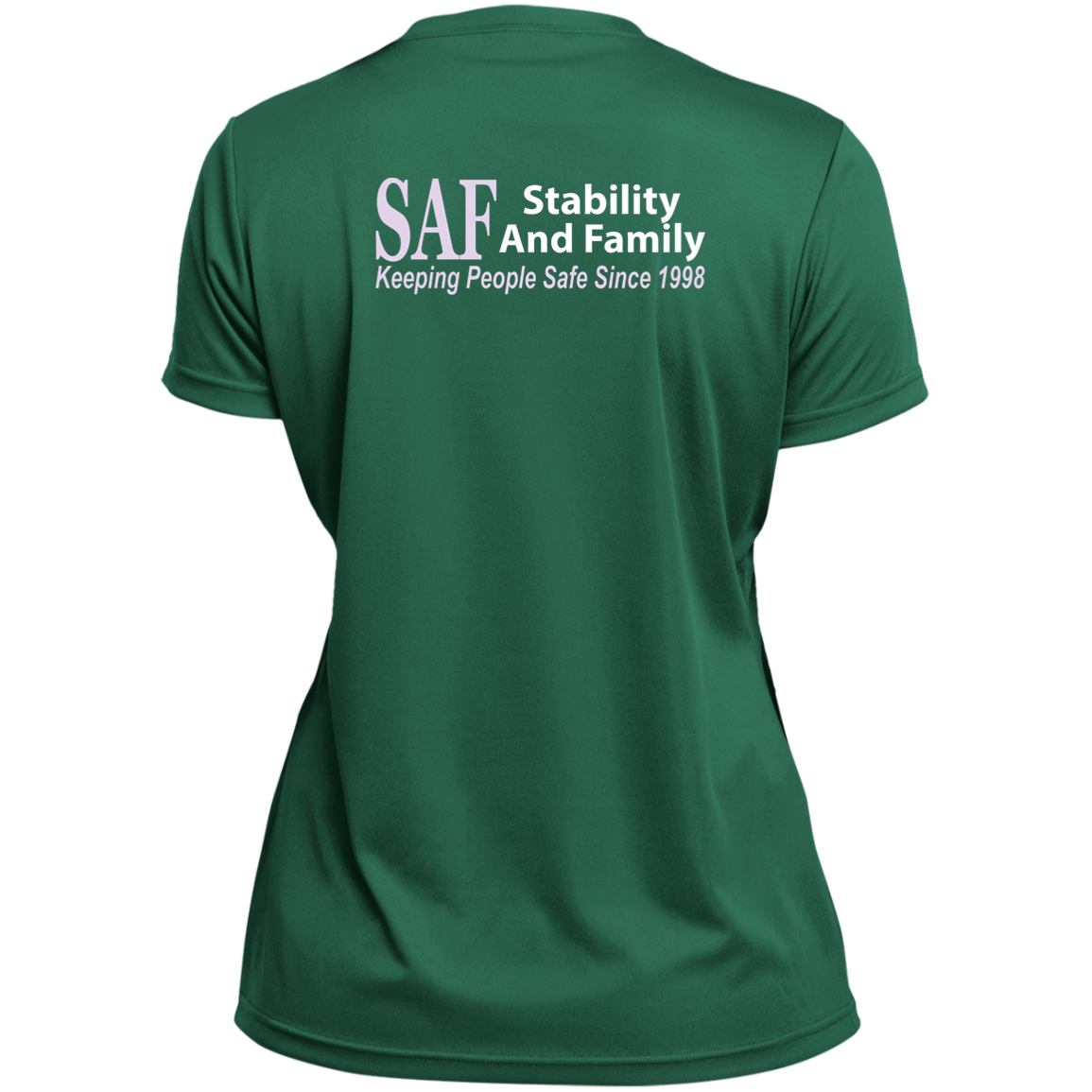 SAF - Ladies’ Moisture-Wicking V-Neck Tee