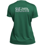 SAF - Ladies’ Moisture-Wicking V-Neck Tee