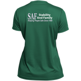SAF - Ladies’ Moisture-Wicking V-Neck Tee
