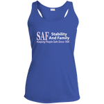SAF - Ladies' Performance Racerback Tank