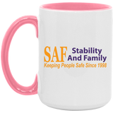 SAF - 15oz. Accent Mug